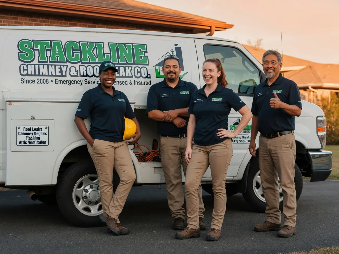 Chimney flashing repair company in Pemberton, OH